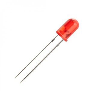LED 5MM DIFUSO VERMELHO, 333-2SURD/S530-A3-L